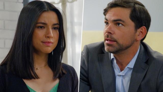 Clemente le revela a Diana que Vanessa espera un hijo de él