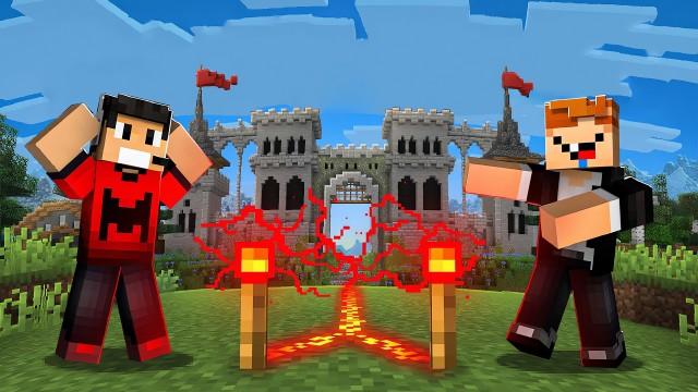Animating my BUILDINGS with REDSTONE!