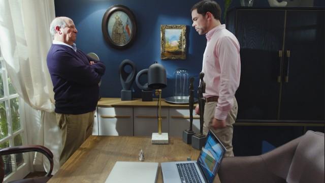 Clemente pone a Luis Emilio contra la espada y la pared