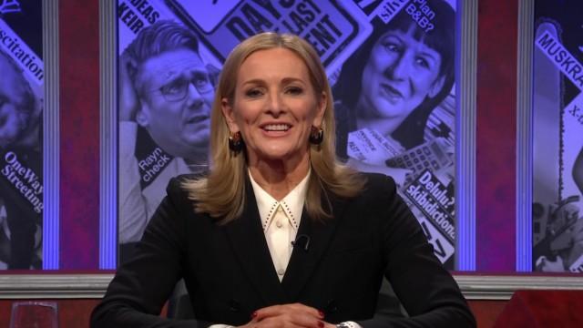 Gabby Logan, Nish Kumar, Cathy Newman