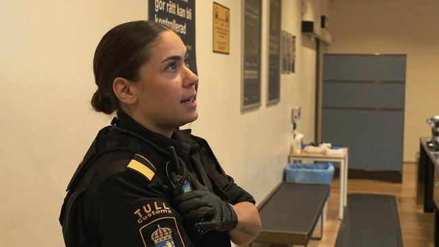 Champagne from the police