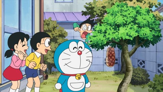 The Meat-laden Tree / Gian Introspected, Nobita is a Nuisance