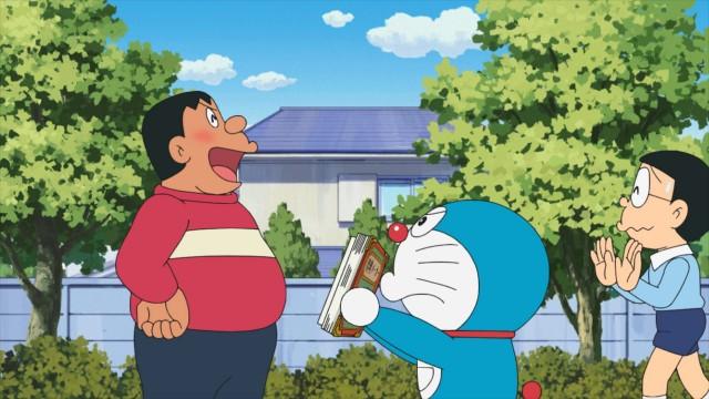 Nobita's Very Gorilla-Like Dictionary / Passionate! Dorami's Skating Training