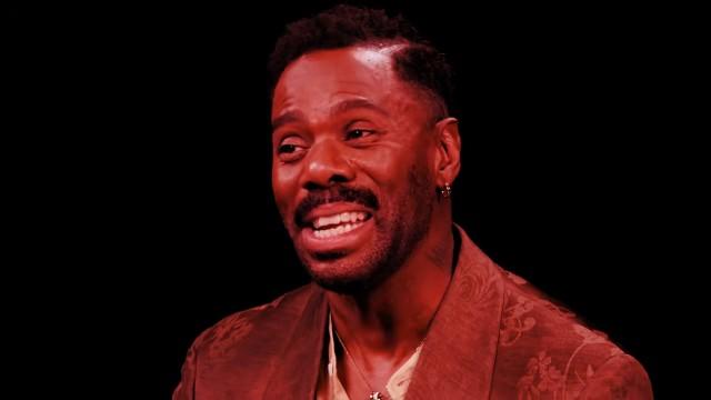 Colman Domingo Escapes the Jaws of Darkness While Eating Spicy Wing