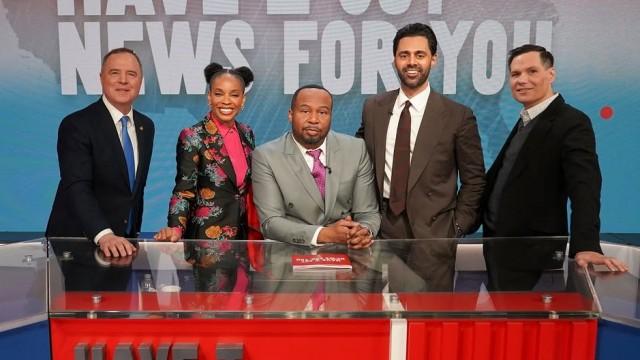 Sen. Adam Schiff, Hasan Minhaj