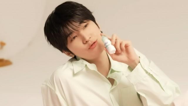 WONWOO's 'THE FACE SHOP' Ad Shoot Sketch