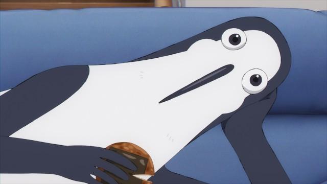 鵜の真似をする烏