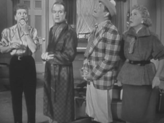 The Cast On The Bob Hope Show