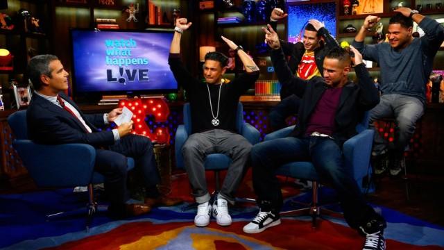 Pauly D., Ronnie Ortiz-Magro, Vinny Guadagnino, & Mike ‘The Situation’