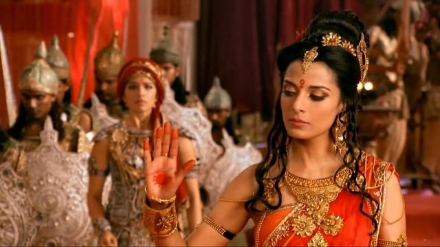 Draupadi is exiled