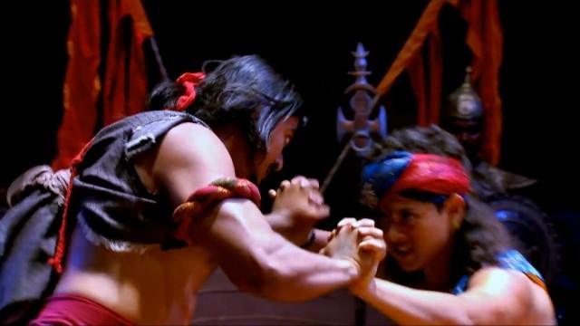 Krishna and Balarama defeat Chanoor
