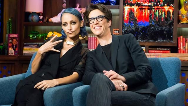 Nicole Richie & Rachel Maddow