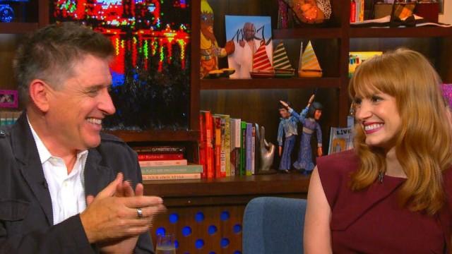 Jessica Chastain & Craig Ferguson