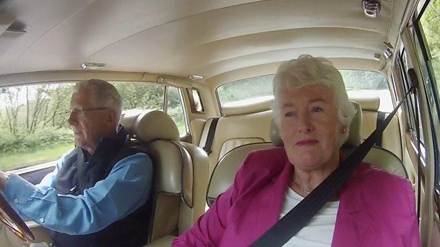 Nick Hewer and Margaret Mountford