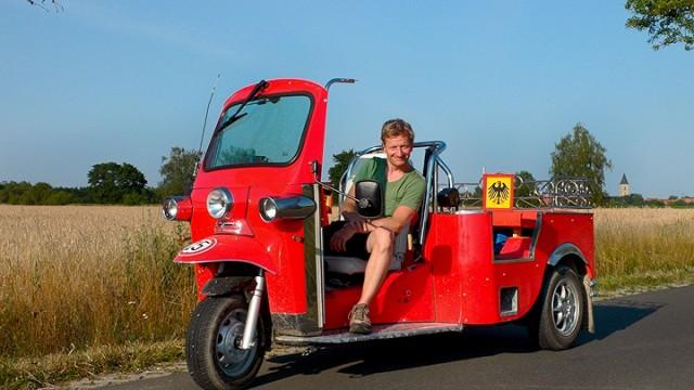 Auf drei Rädern von Bayern an die Ostsee (8)