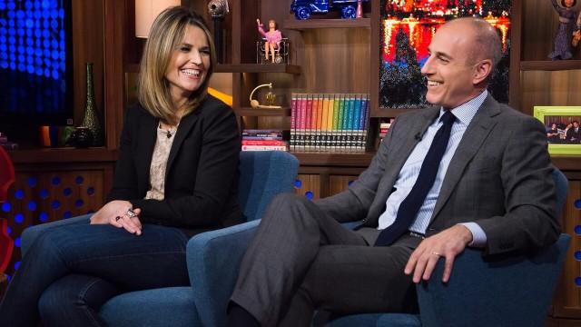 Savannah Guthrie & Matt Lauer