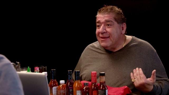 Joey "CoCo" Diaz Breaks Out the Blue Cheese While Eating Spicy Wings