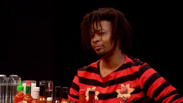 Danny Brown Has An Orgasm Eating Spicy Wings