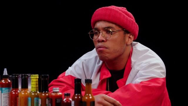 Anderson .Paak Sings Hot Sauce Ballads While Eating Spicy Wings