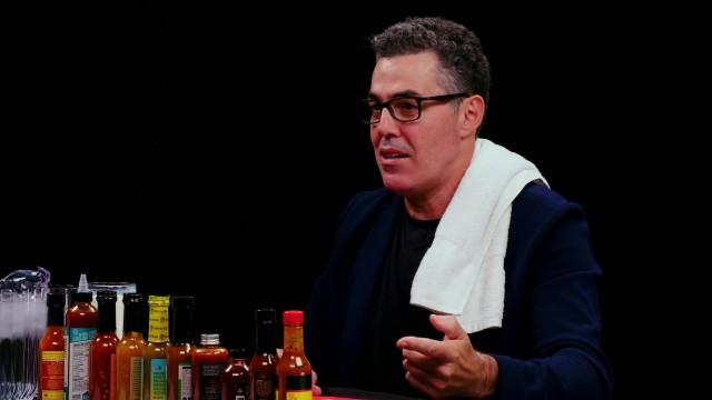 Adam Carolla Rants Like a Pro While Eating Spicy Wings