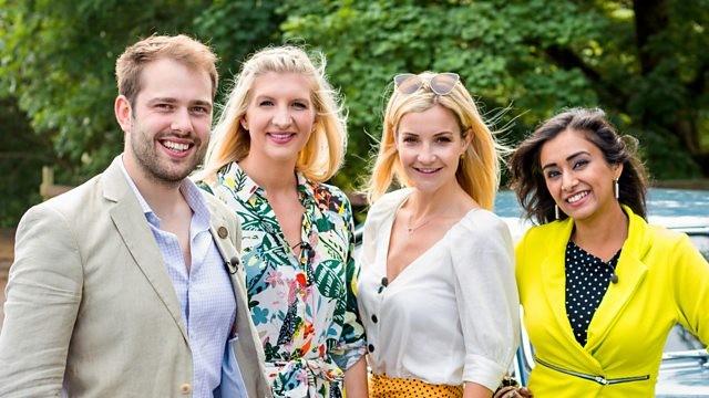 Rebecca Adlington and Helen Skelton