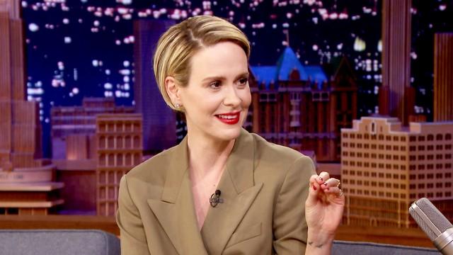 Sarah Paulson, Michelle Dockery, The Lumineers, Fallonventions