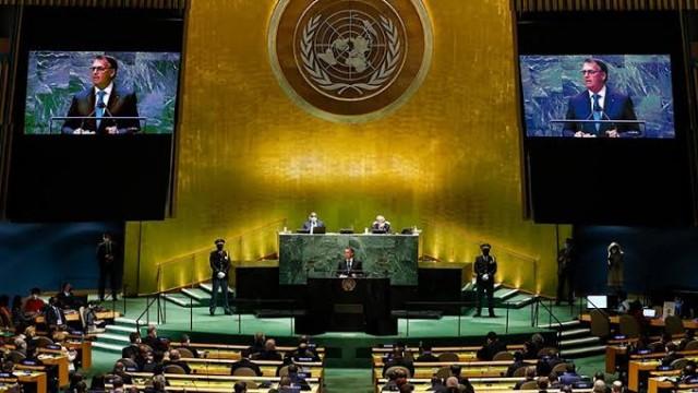 O primeiro discurso internacional do presidente