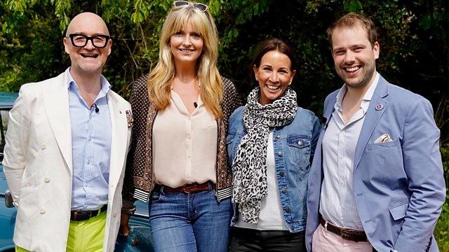 Andrea McLean and Penny Lancaster