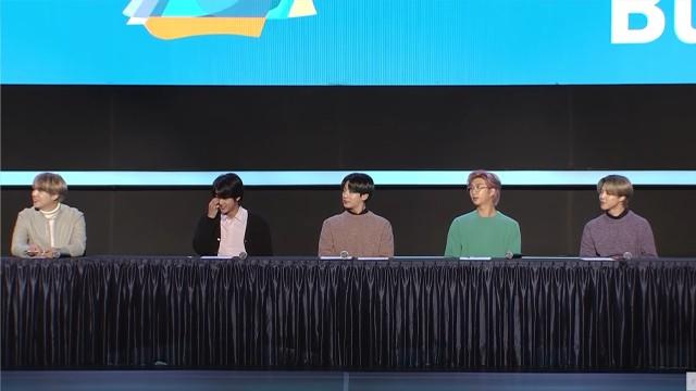 BTS Global Press Conference 'MAP OF THE SOUL : 7'