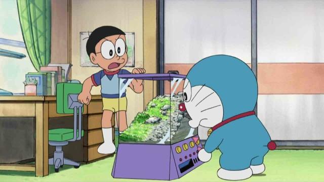 The Look-In Visor / Attack! Gourmet journalist Nobita / Gian's Birthday