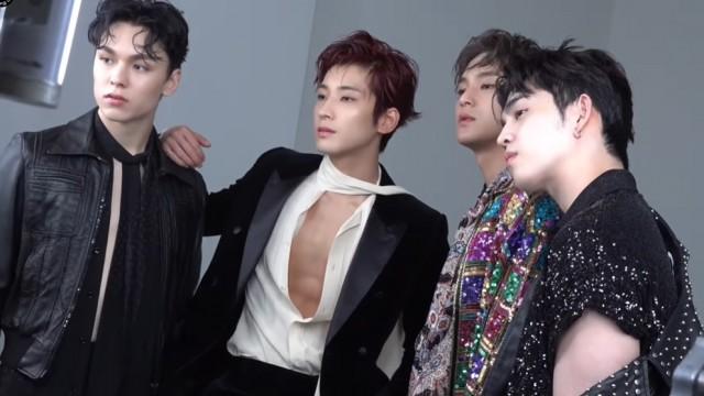 Hip Hop Team 'W KOREA' Photo Shoot Behind