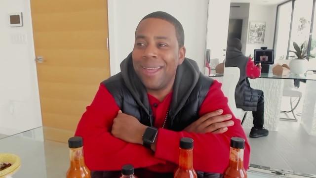 Kenan Thompson Becomes a Card-Carrying Spiceman While Eating Spicy Wings