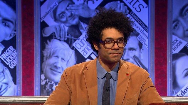 Richard Ayoade, Richard Osman, Baroness Warsi