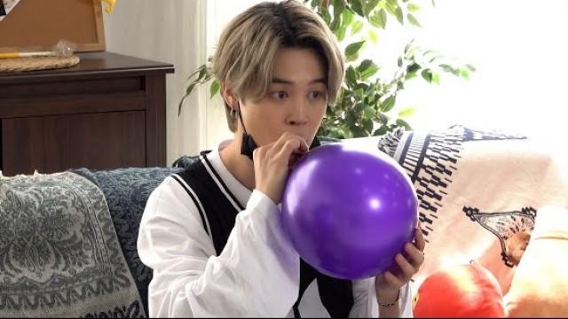 Jimin and Helium Balloons