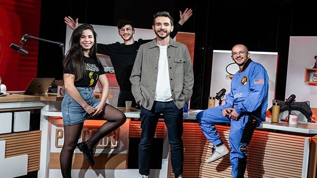 Thomas Pesquet dans Popcorn avant son départ pour l'Espace !