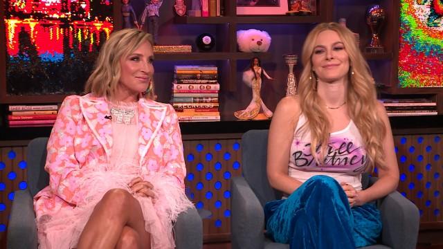 Sonja Morgan and Leah Mcsweeney