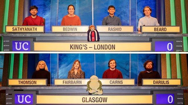 King’s College London vs University of Glasgow