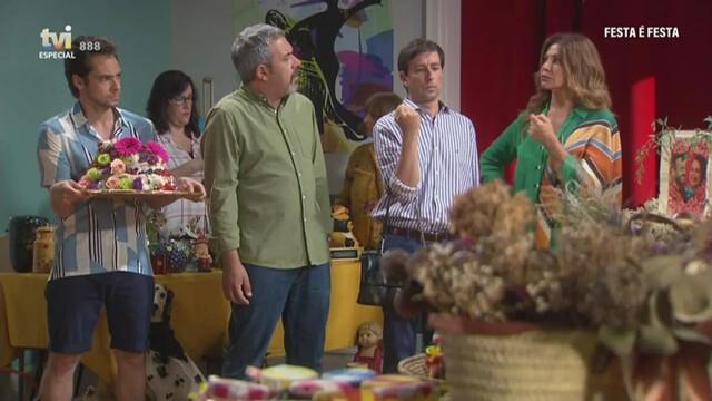 A preparação para o dia da Quermesse