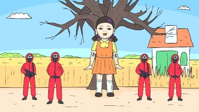 a SAW non piace SQUID GAME