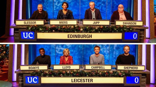 Christmas 2021 - Edinburgh v Leicester