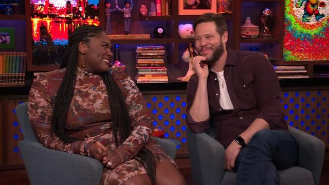 Ike Barinholtz and Danielle Brooks