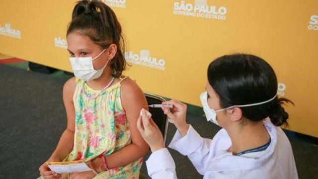 O ritmo lento da vacinação de crianças