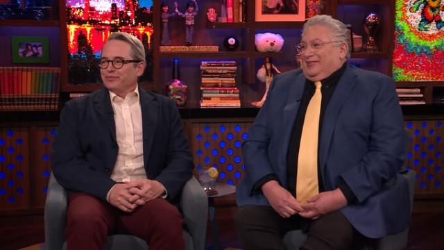 Matthew Broderick and Harvey Fierstein