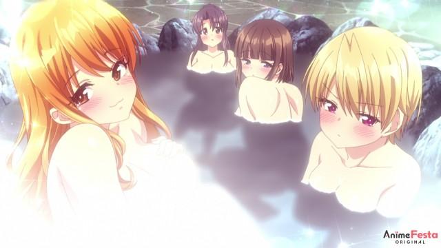 Shall we enjoy the mixed hot springs?