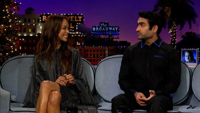 Zoe Saldana, Kumail Nanjiani, Talk