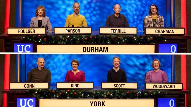 Christmas 2022: Durham University v University of York