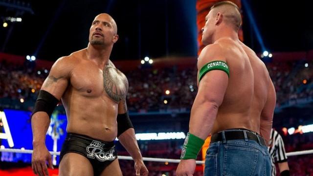 The Rock vs. John Cena