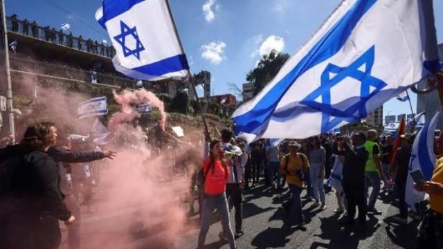 As ruas de Israel contra a guinada autoritária