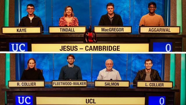 Jesus, Cambridge v UCL