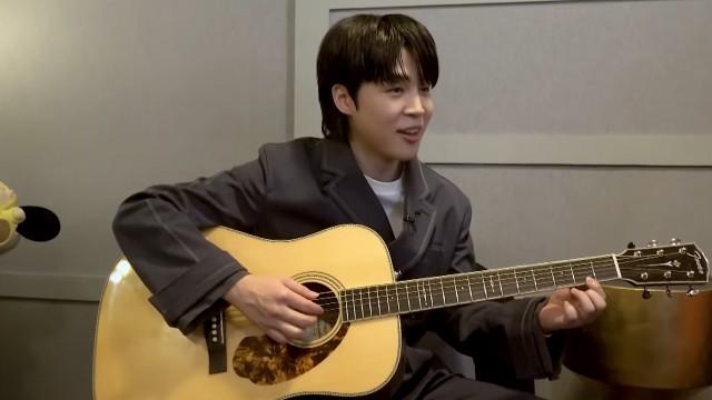 Jimin with Guitar